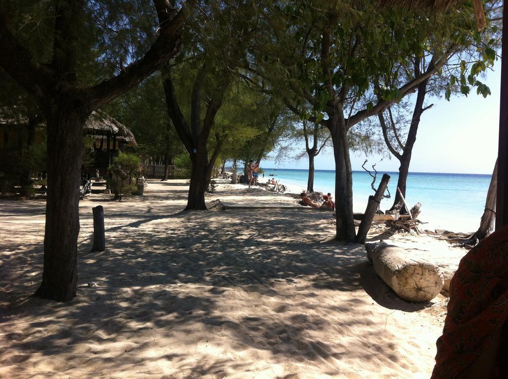 Bluecoral Bungalows Gili Meno Exteriör bild