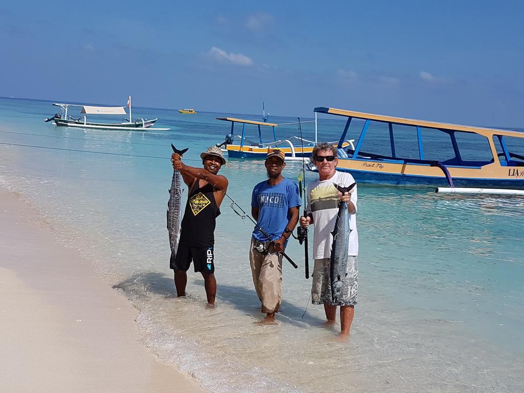 Bluecoral Bungalows Gili Meno Exteriör bild